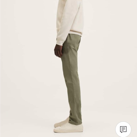 MANGO Mens Slim Fit Chinos - Picture 4 of 8